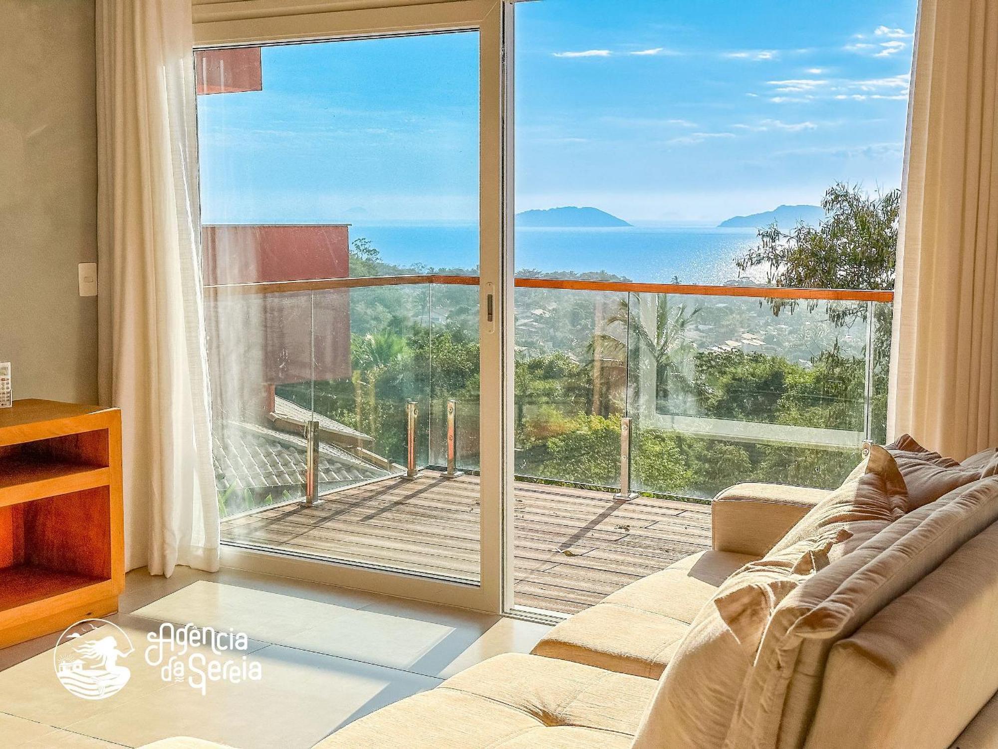 Linda Casa Com Vista Incrivel Em Condominio No Sul Da Ilha 일랴벨라 외부 사진