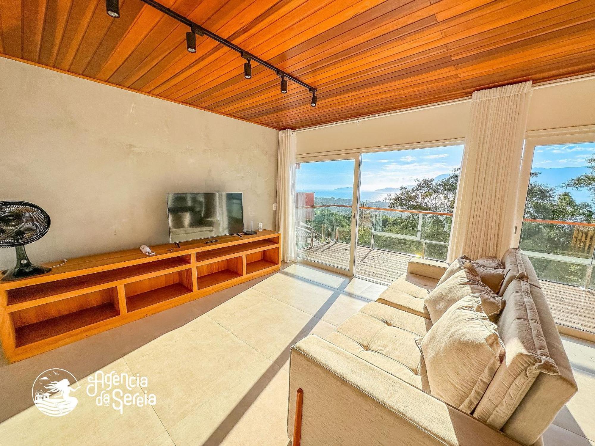 Linda Casa Com Vista Incrivel Em Condominio No Sul Da Ilha 일랴벨라 외부 사진