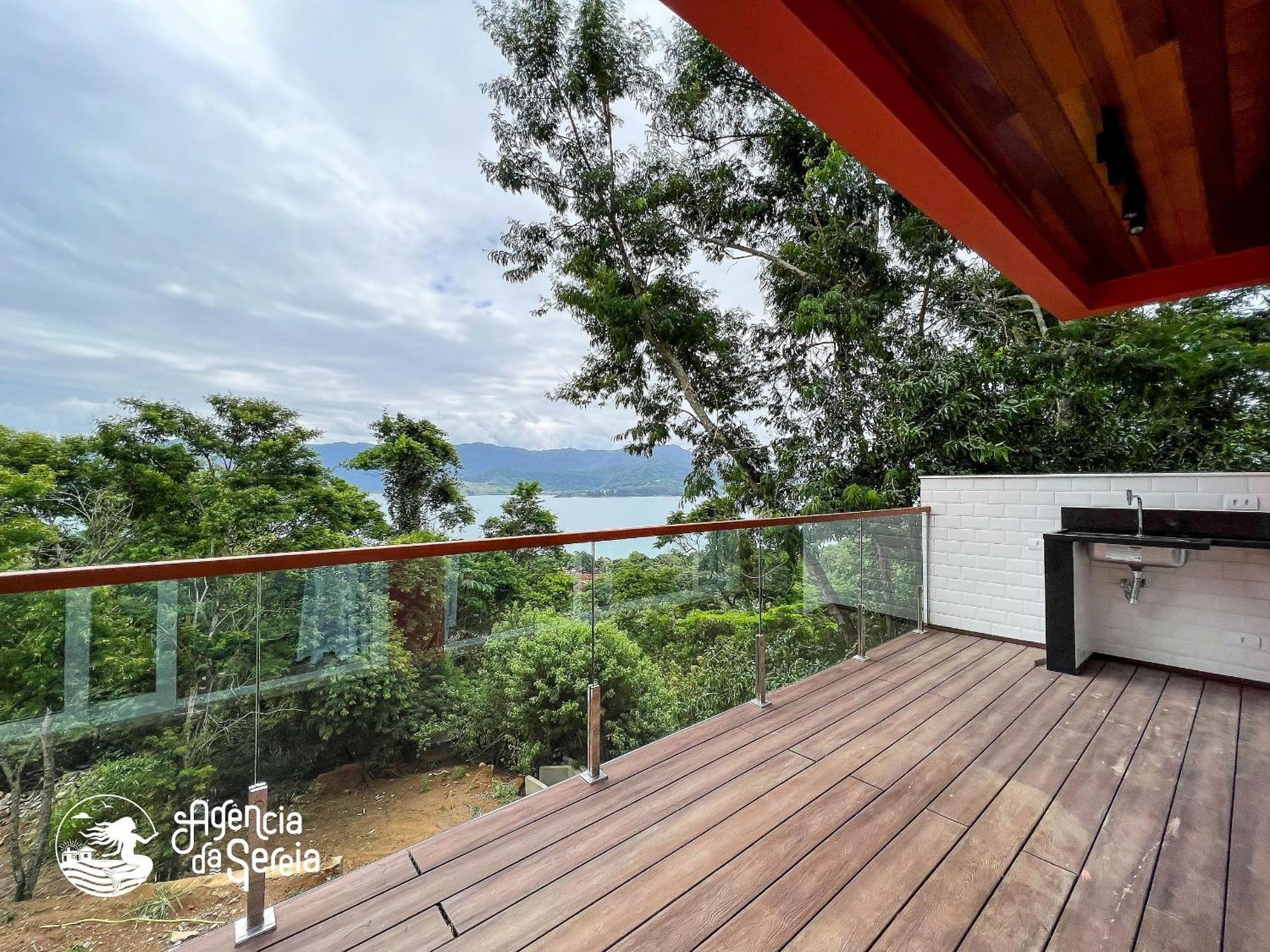 Linda Casa Com Vista Incrivel Em Condominio No Sul Da Ilha 일랴벨라 외부 사진